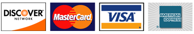 We Accept Credit Cards