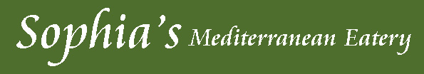 Sophia`s Mediterranean Eatery Web Site
